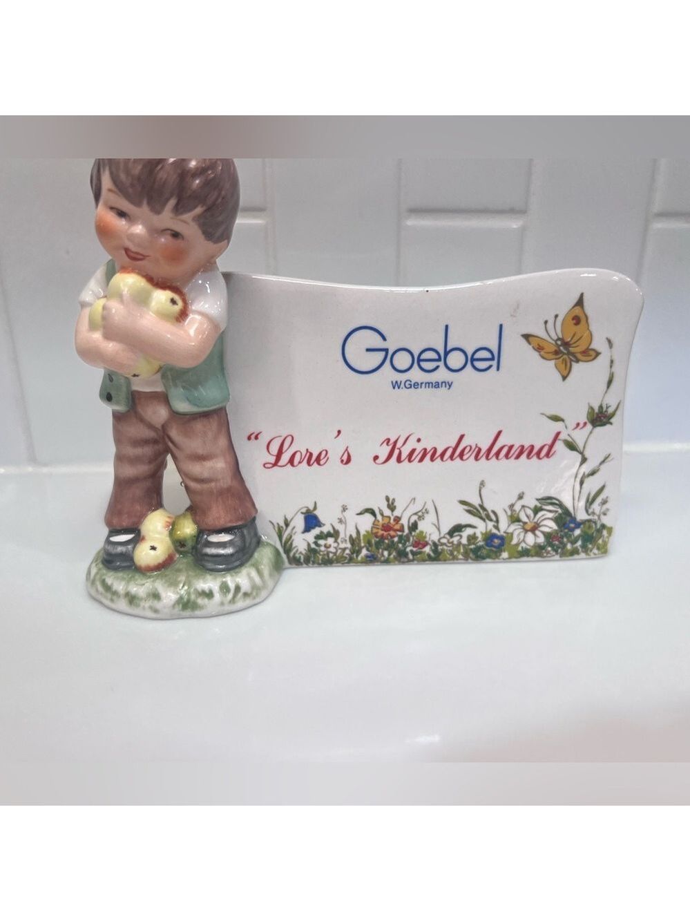 Goebel Display Plaque Lore’s Kinderland